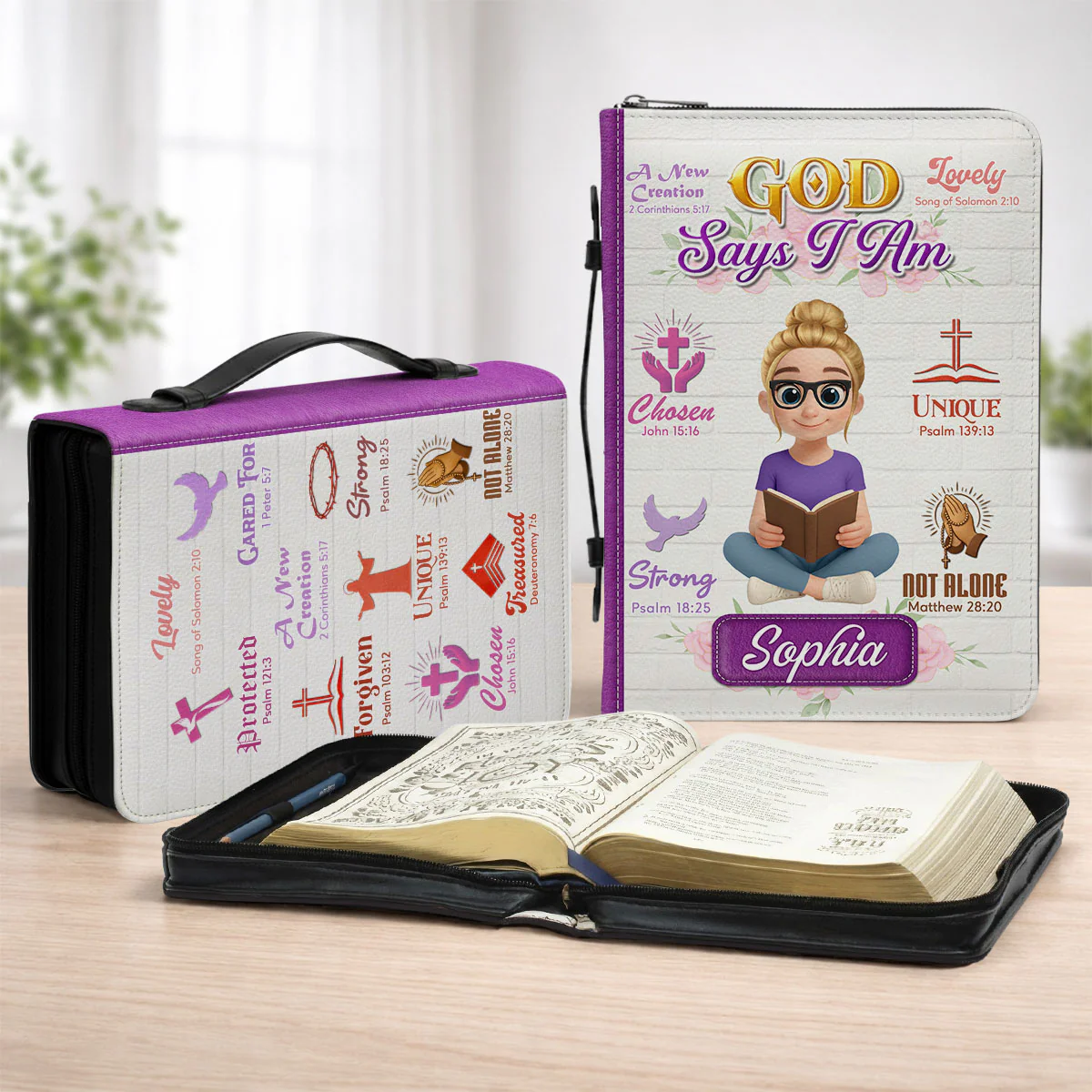 The Great I Am - Personalized Custom Bible Cover