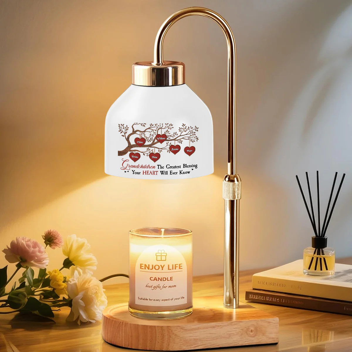 The Greatest Blessing - Personalized Custom Candle Warmer Lamp - Image 2