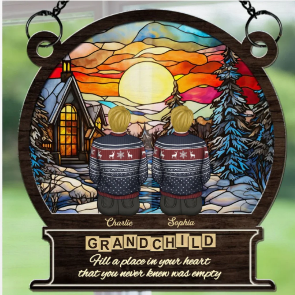 The Greatest Blessing - Personalized Custom Suncatcher - Image 6