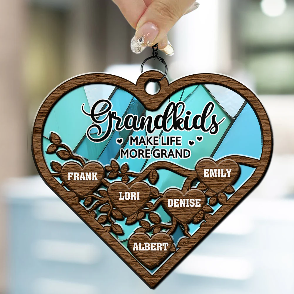 The Greatest Blessing - Personalized Custom Suncatcher - Image 2