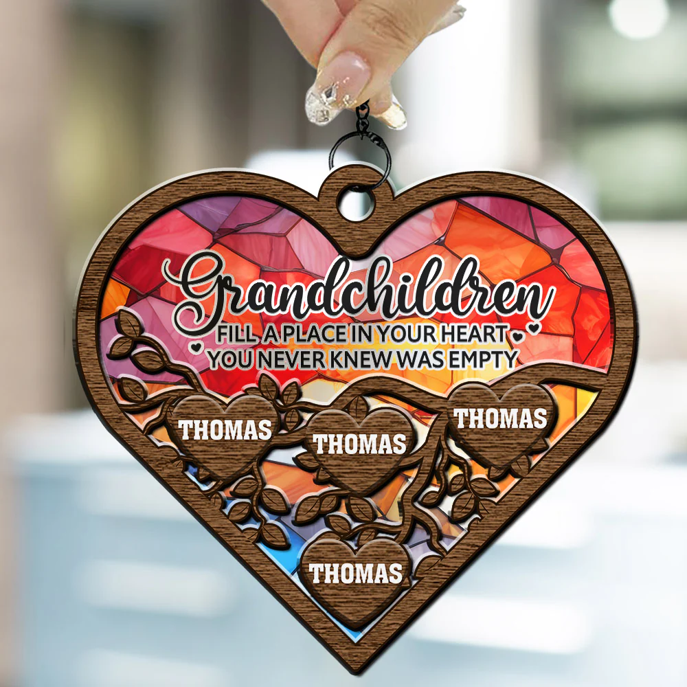 The Greatest Blessing - Personalized Custom Suncatcher - Image 4