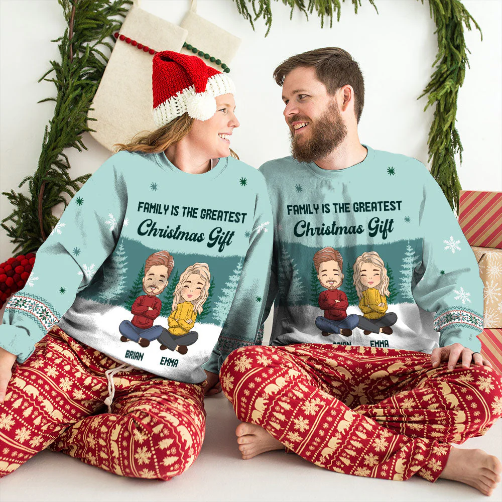 The Greatest Gift - Personalized Custom All-Over-Print Sweatshirt - Image 4