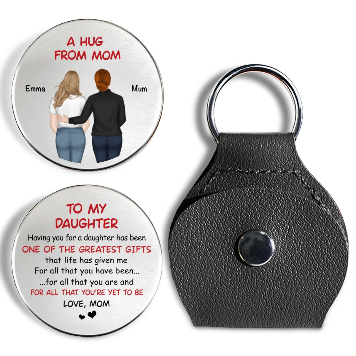 The Greatest Gifts - Personalized Custom Pocket Hug - Image 7