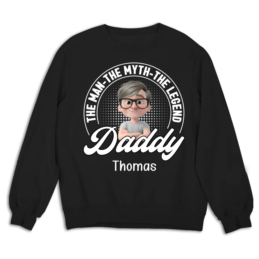 The Legend Dad - Personalized Custom Shirt - Image 13
