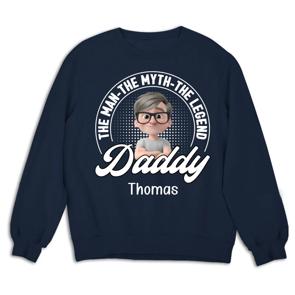 The Legend Dad - Personalized Custom Shirt - Image 15