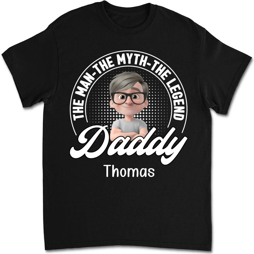 The Legend Dad - Personalized Custom Shirt - Image 6