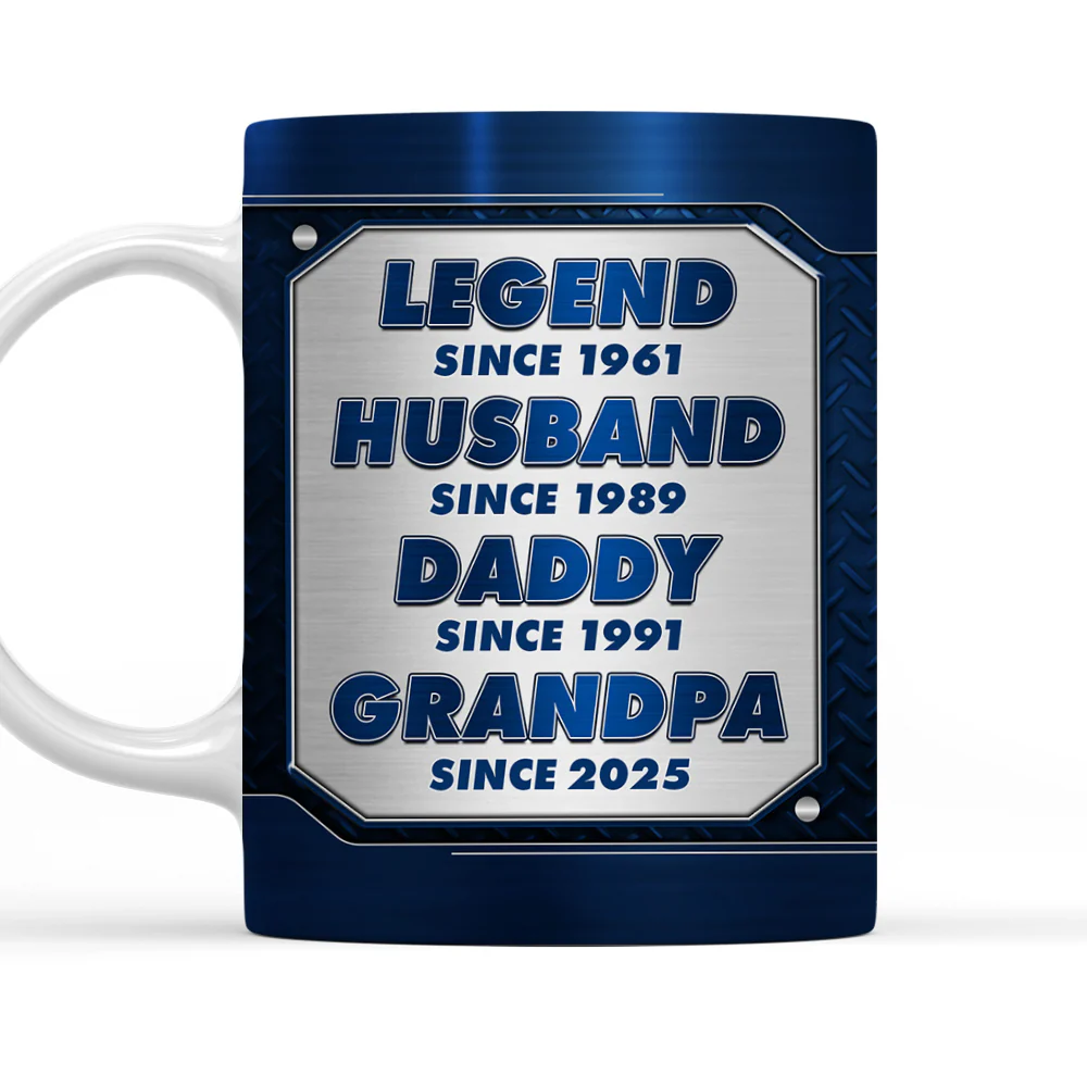 The Legend - Personalized Custom 3D Inflated Effect Mug