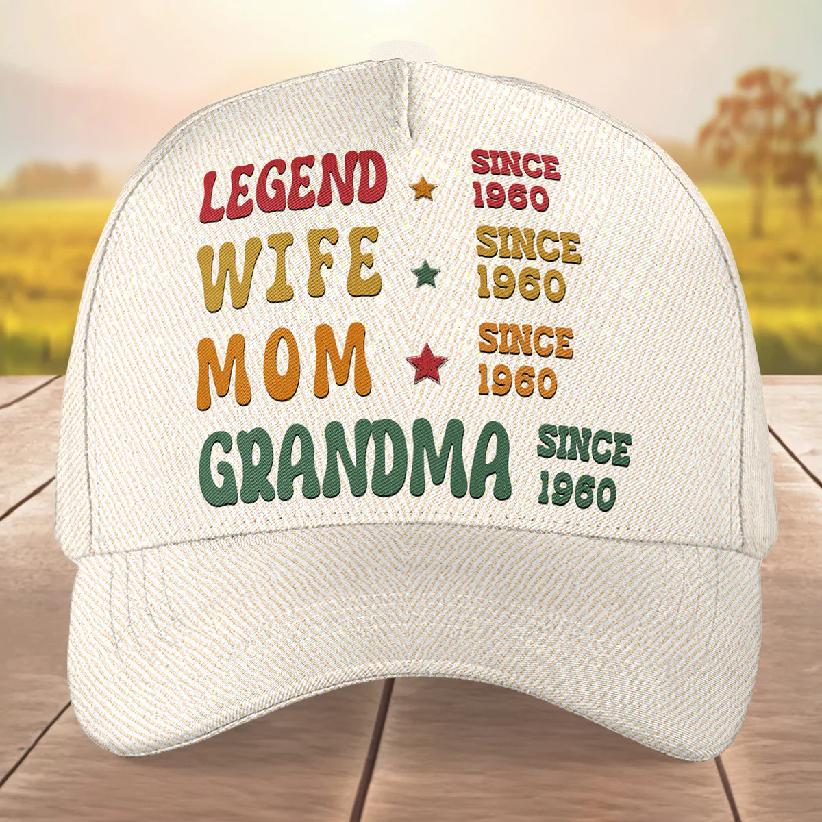 The Legendary Woman - Personalized Custom Classic Cap