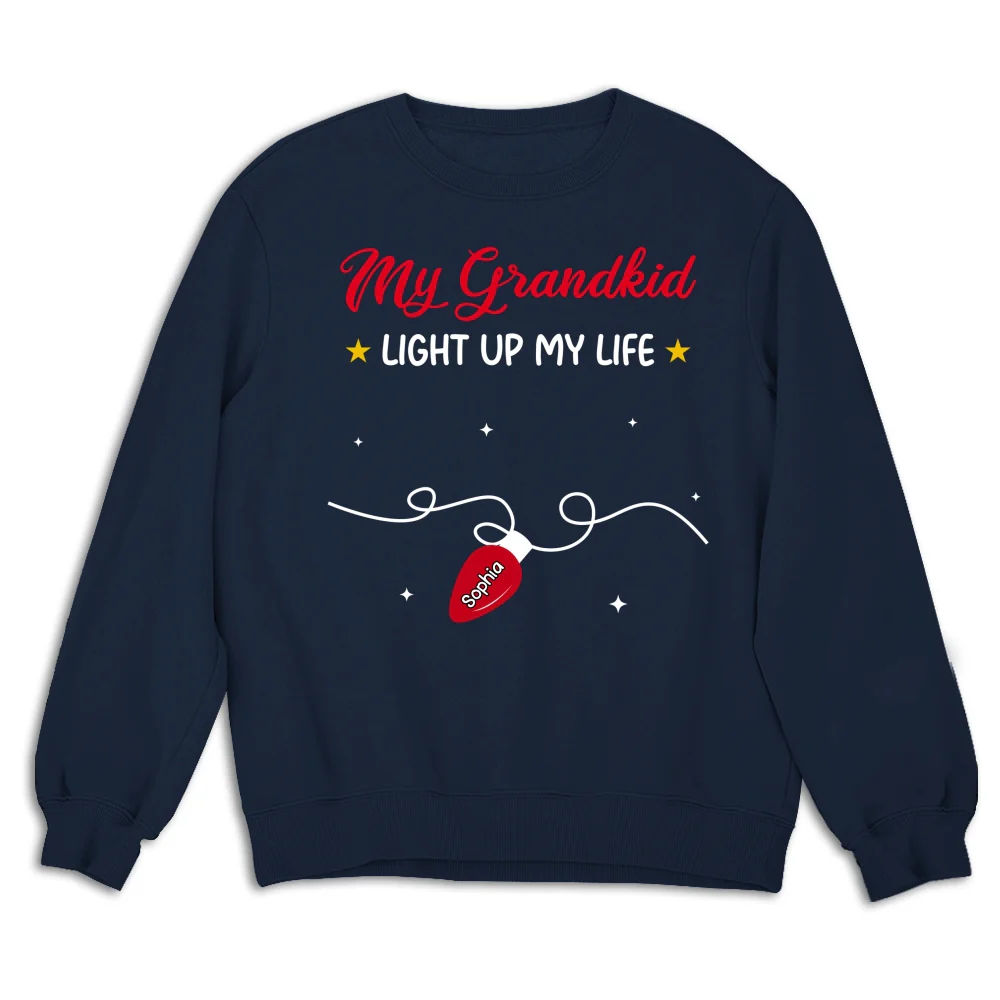 The Light Of Grandma Life - Personalized Custom Shirt - Image 15