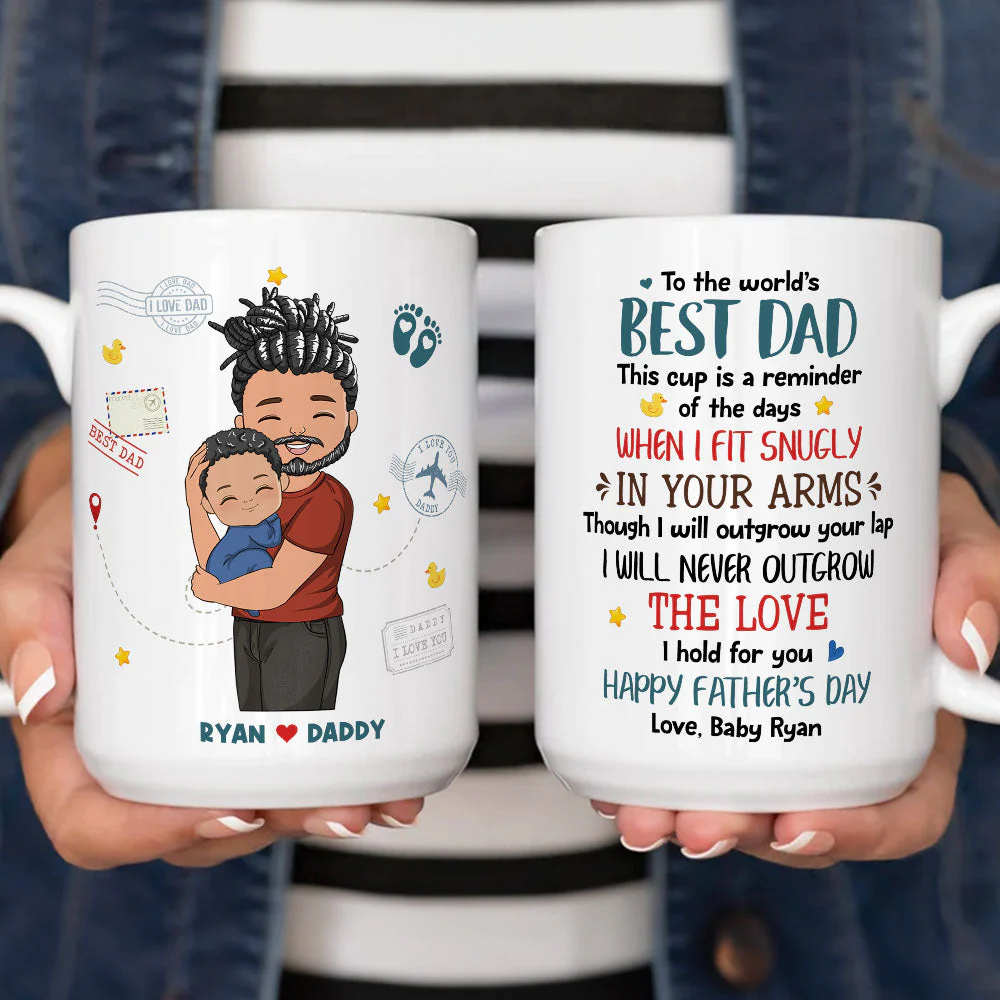The Love I Hold For You - Personalized Custom Coffee Mug - Image 4