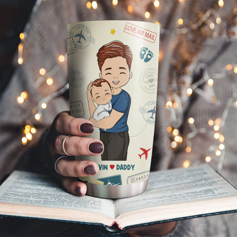The Love I Hold For You - Personalized Custom Tumbler - Image 2