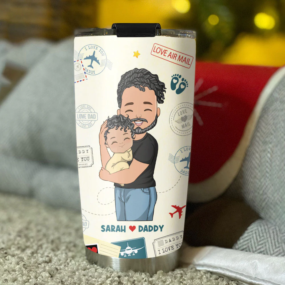 The Love I Hold For You - Personalized Custom Tumbler - Image 4