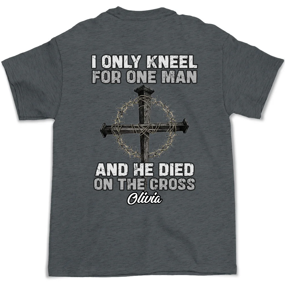 The Man I Kneel For - Personalized Custom Shirt - Image 8