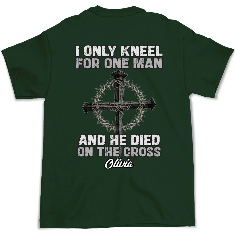 The Man I Kneel For - Personalized Custom Shirt - Image 9