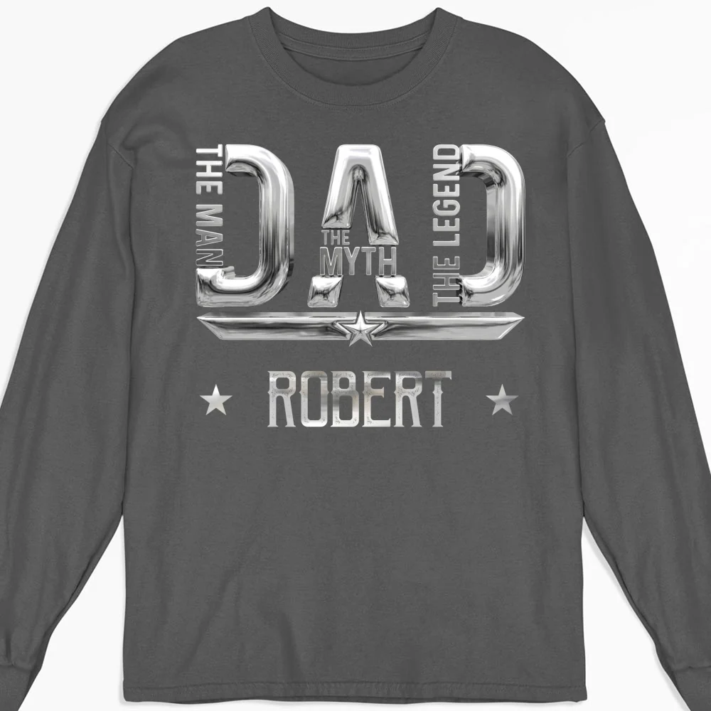 The Man Myth Legend - Personalized Custom Shirt - Image 11