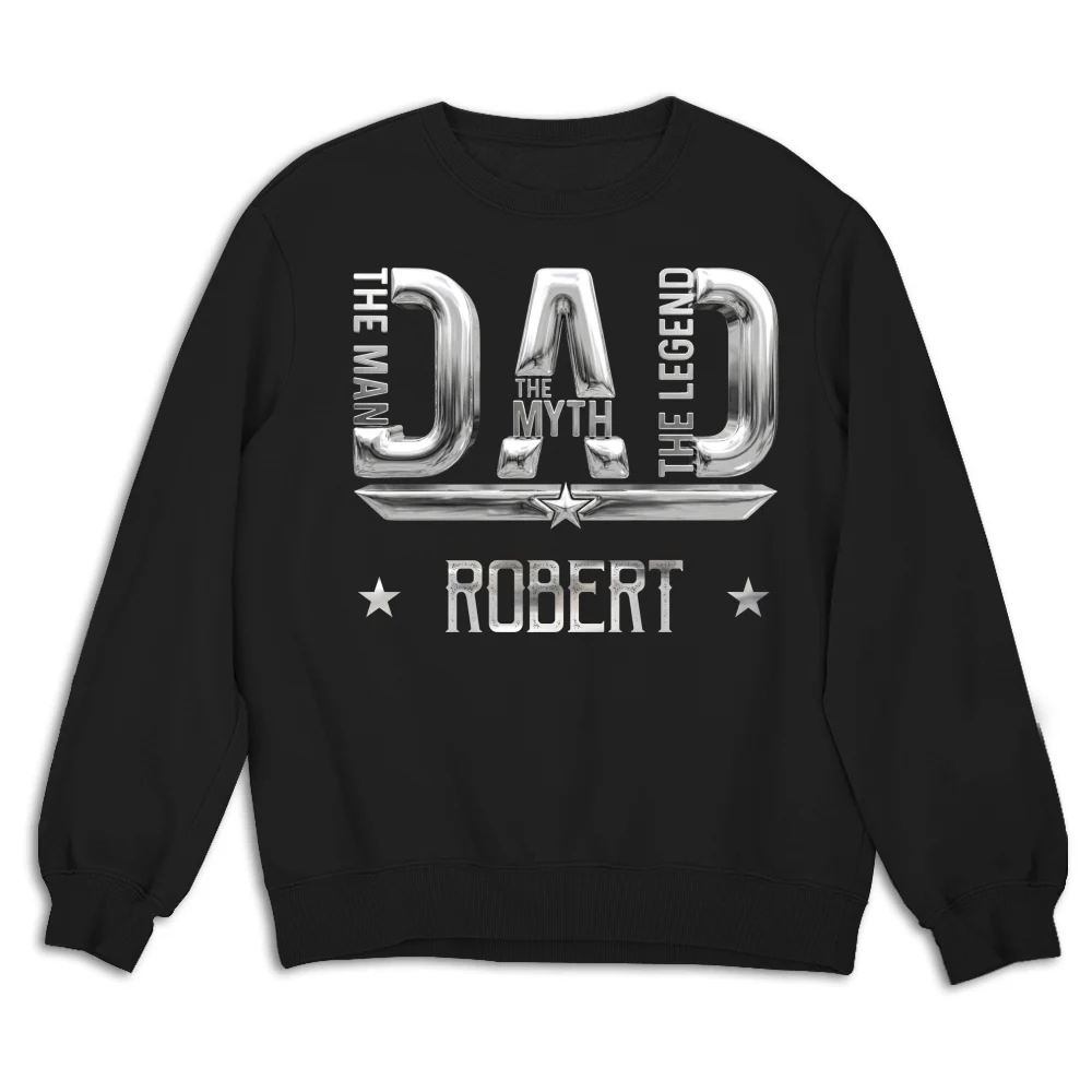 The Man Myth Legend - Personalized Custom Shirt - Image 13