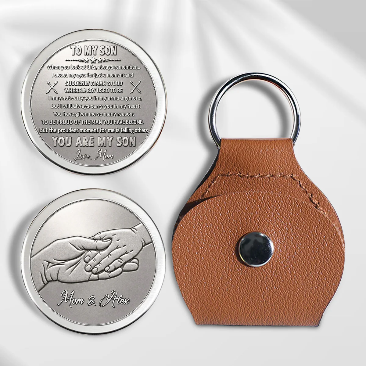 The Man You Have Become - Personalized Custom 3D Effect Pocket Hug