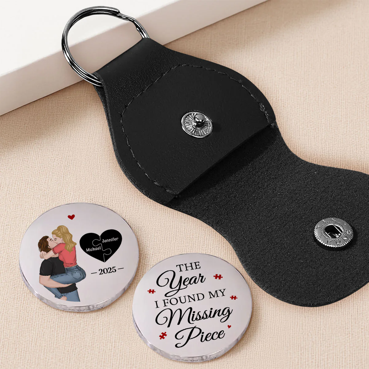 The Missing Piece - Personalized Custom Pocket Hug - Image 2