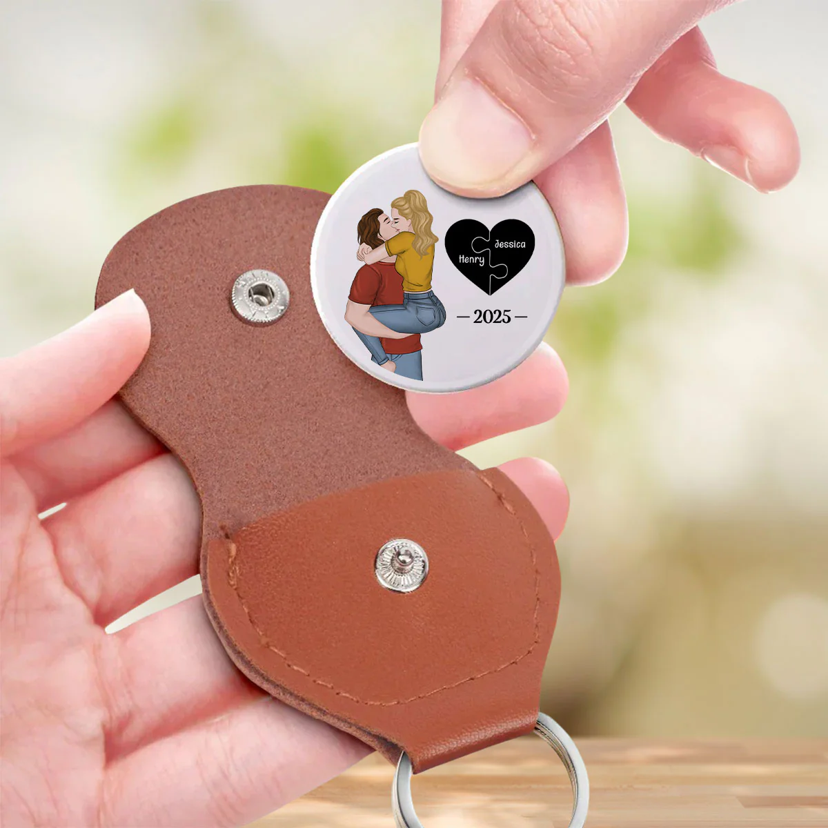 The Missing Piece - Personalized Custom Pocket Hug - Image 3