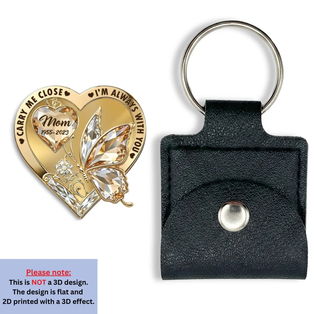 The Moment My Heart Changed Forever - Personalized Custom Wooden Pocket Hug - Image 8