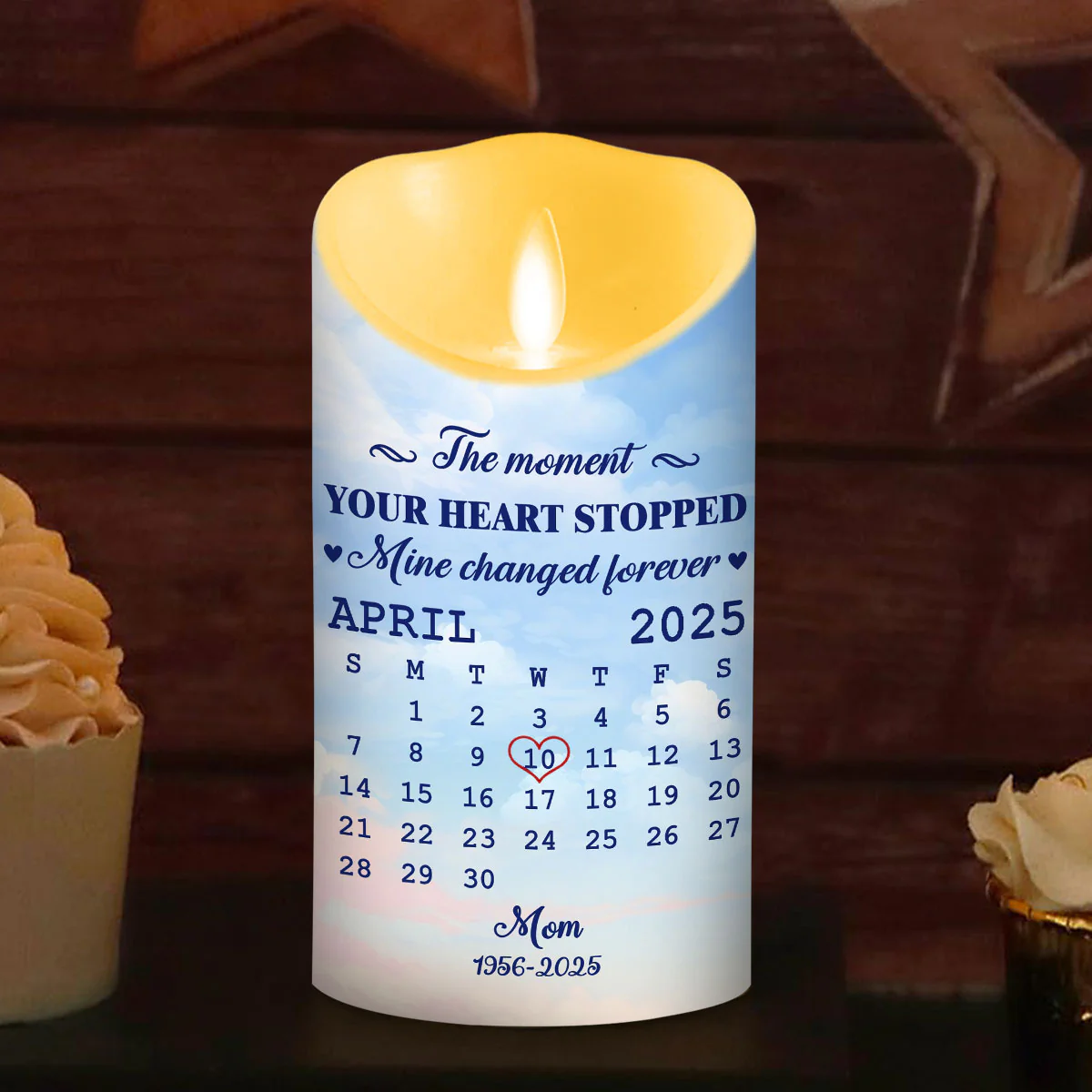 The Moment - Personalized Custom LED Candle - Image 2