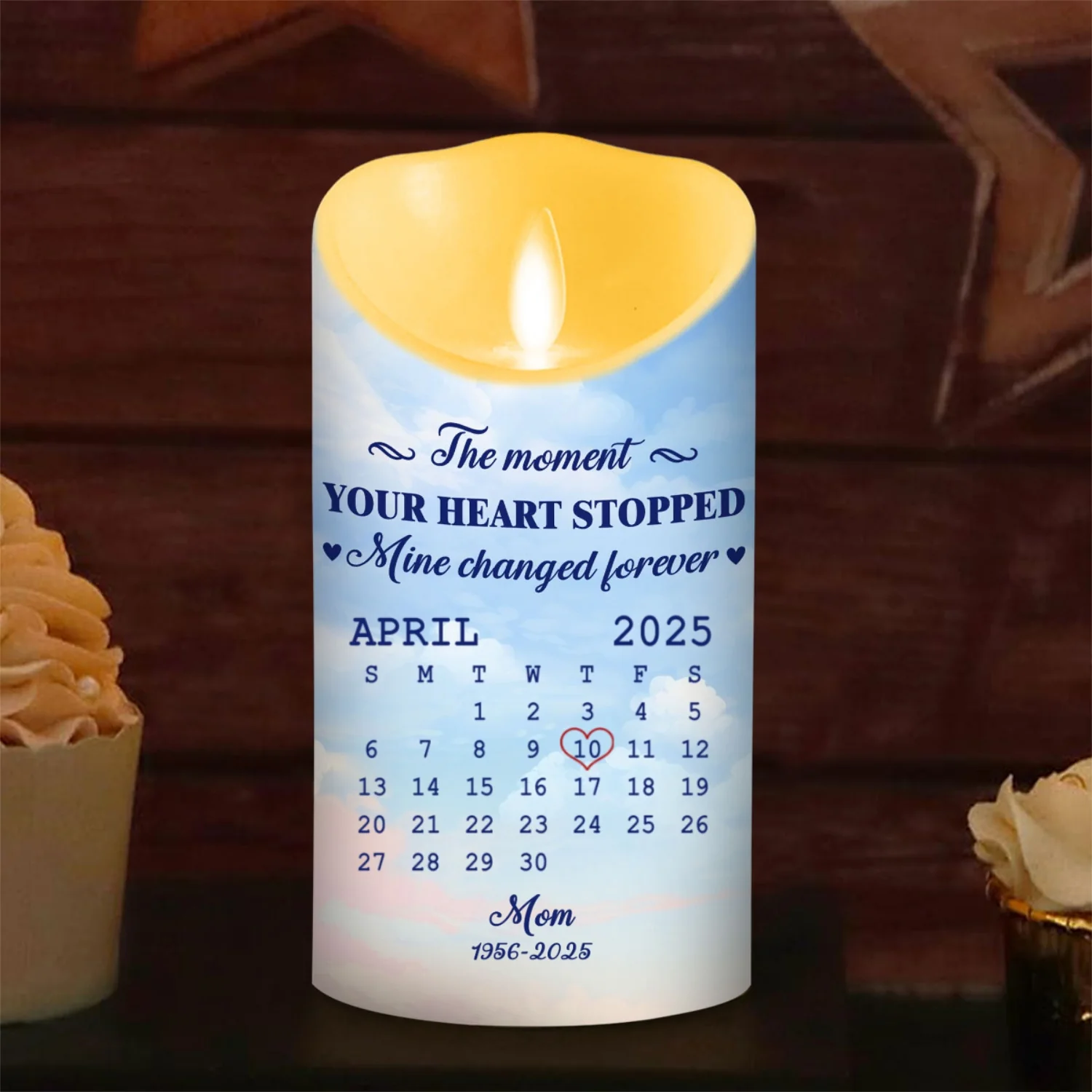 The Moment - Personalized Custom LED Candle - Image 7
