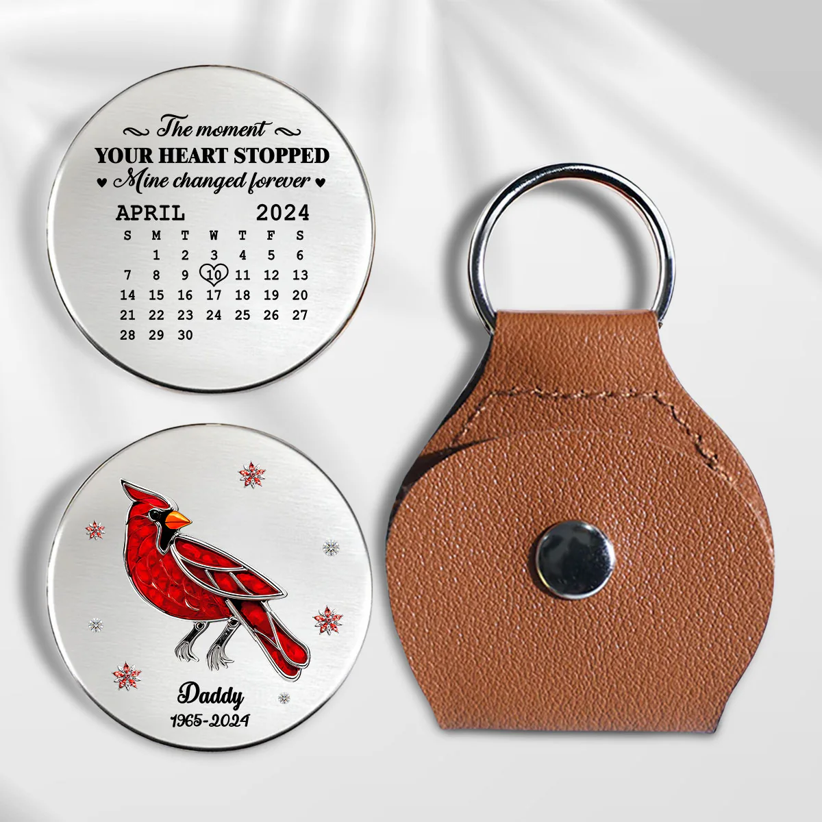 The Moment Your Heart Stopped - Personalized Custom Pocket Hug