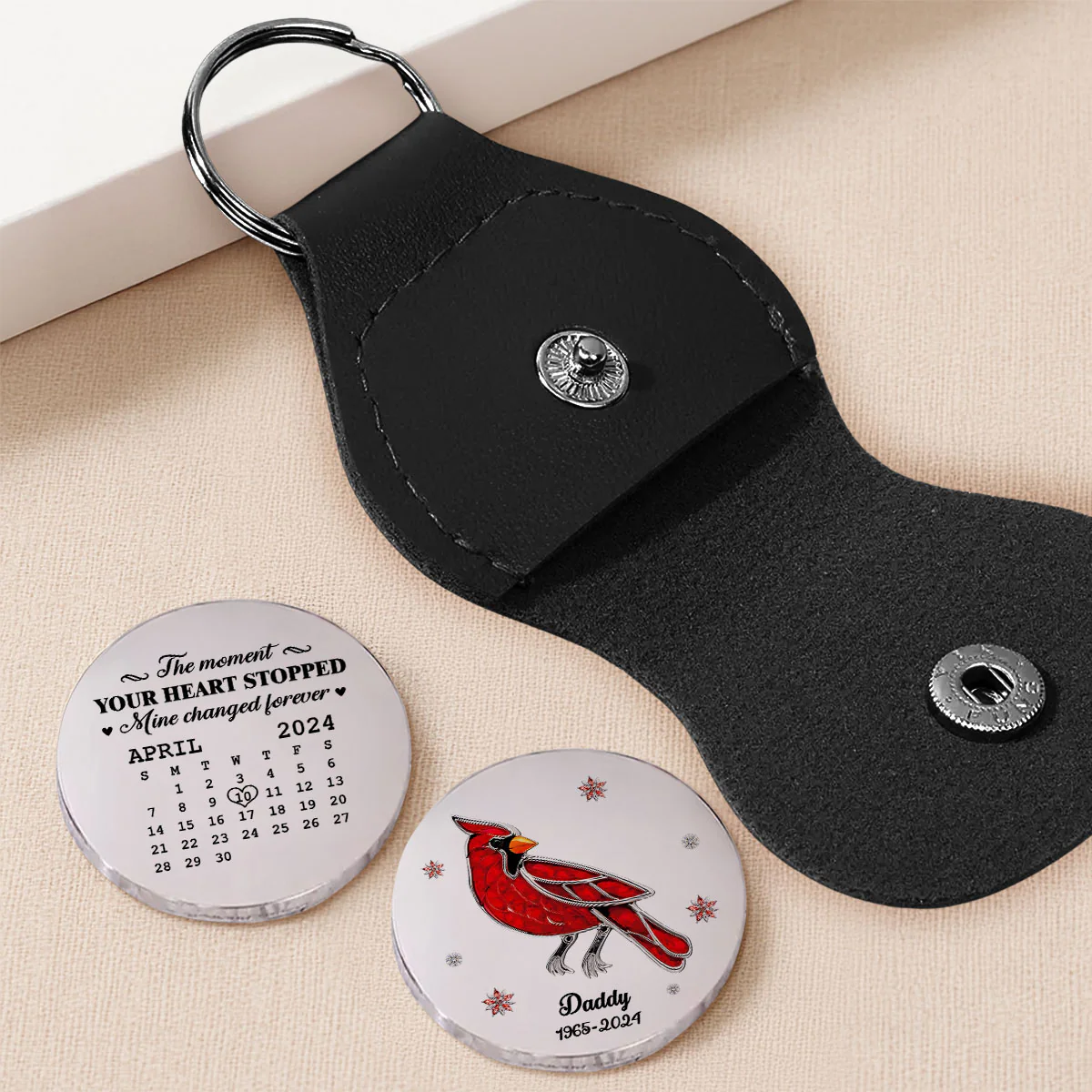 The Moment Your Heart Stopped - Personalized Custom Pocket Hug - Image 2