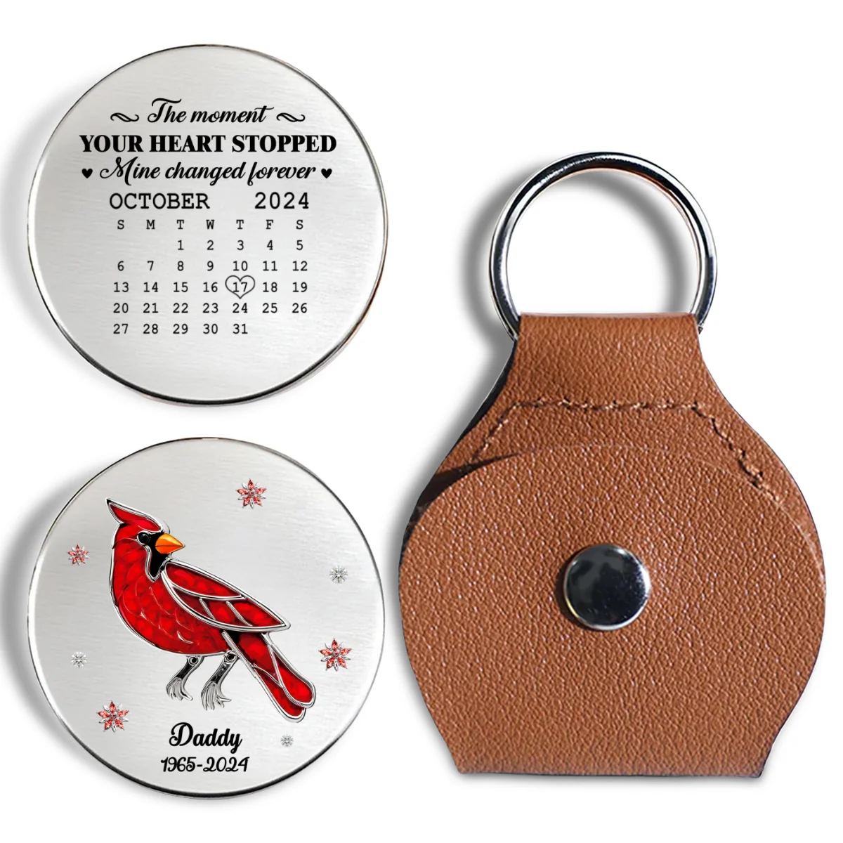 The Moment Your Heart Stopped - Personalized Custom Pocket Hug - Image 6