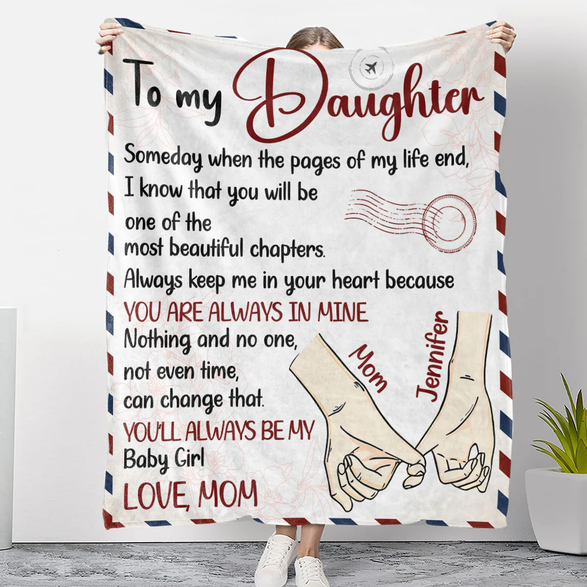 The Most Beautiful Chapters - Personalized Custom Fleece Blanket