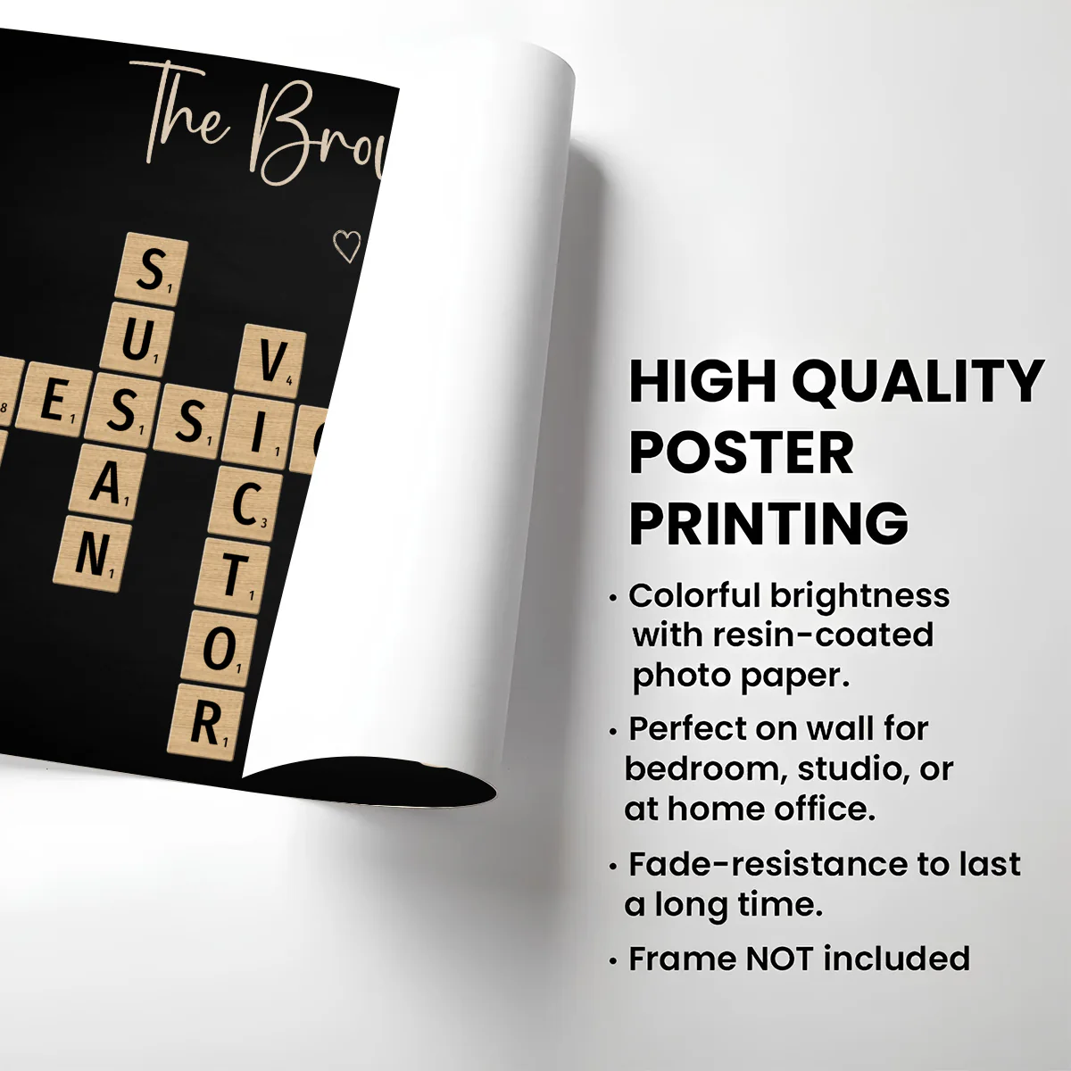 The Most Wonderful Time Of The Year - Personalized Custom Poster - Image 3