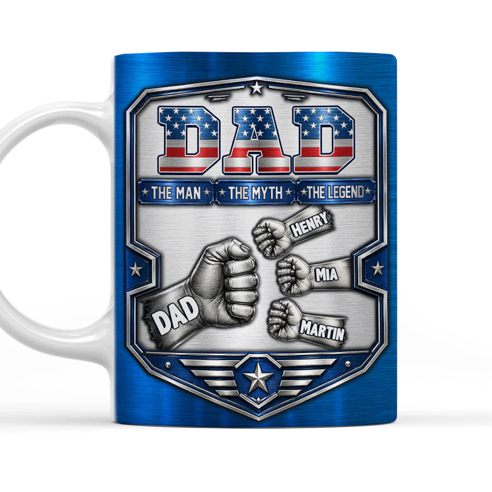 The Myth - Personalized Custom 3D Inflated Effect Mug
