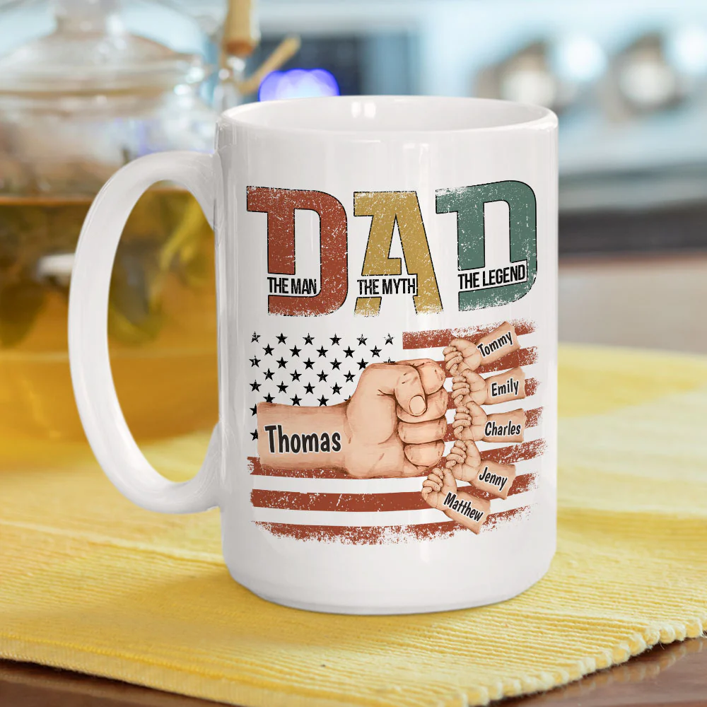 The Myth - Personalized Custom Coffee Mug - Image 5