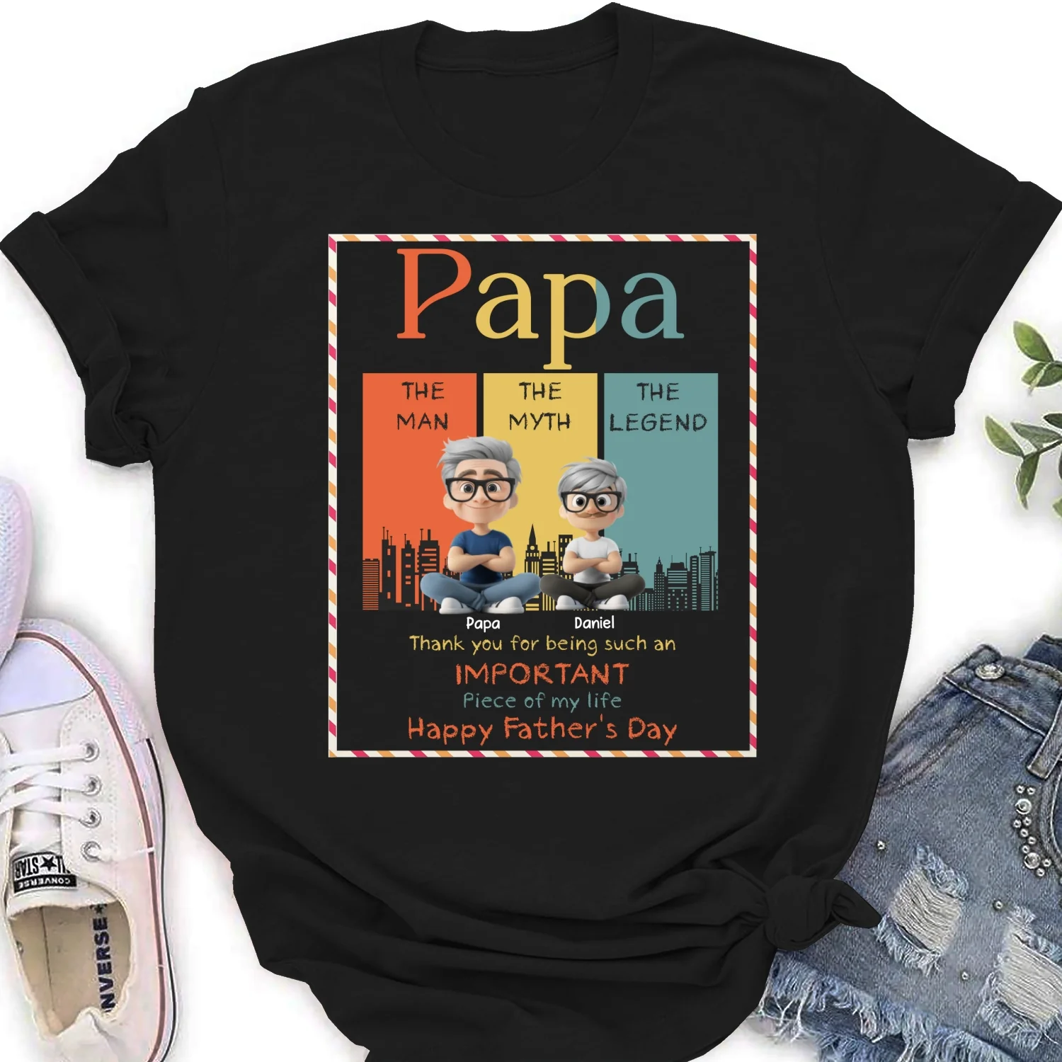 The Myth Who Raised Me - Personalized Custom Shirt - Image 16