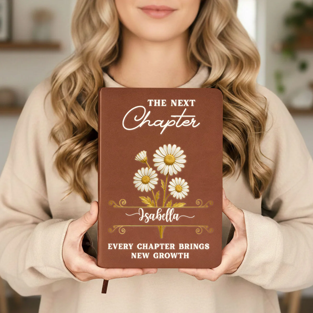 The Next Chapter - Personalized Custom Leather Journal - Image 3