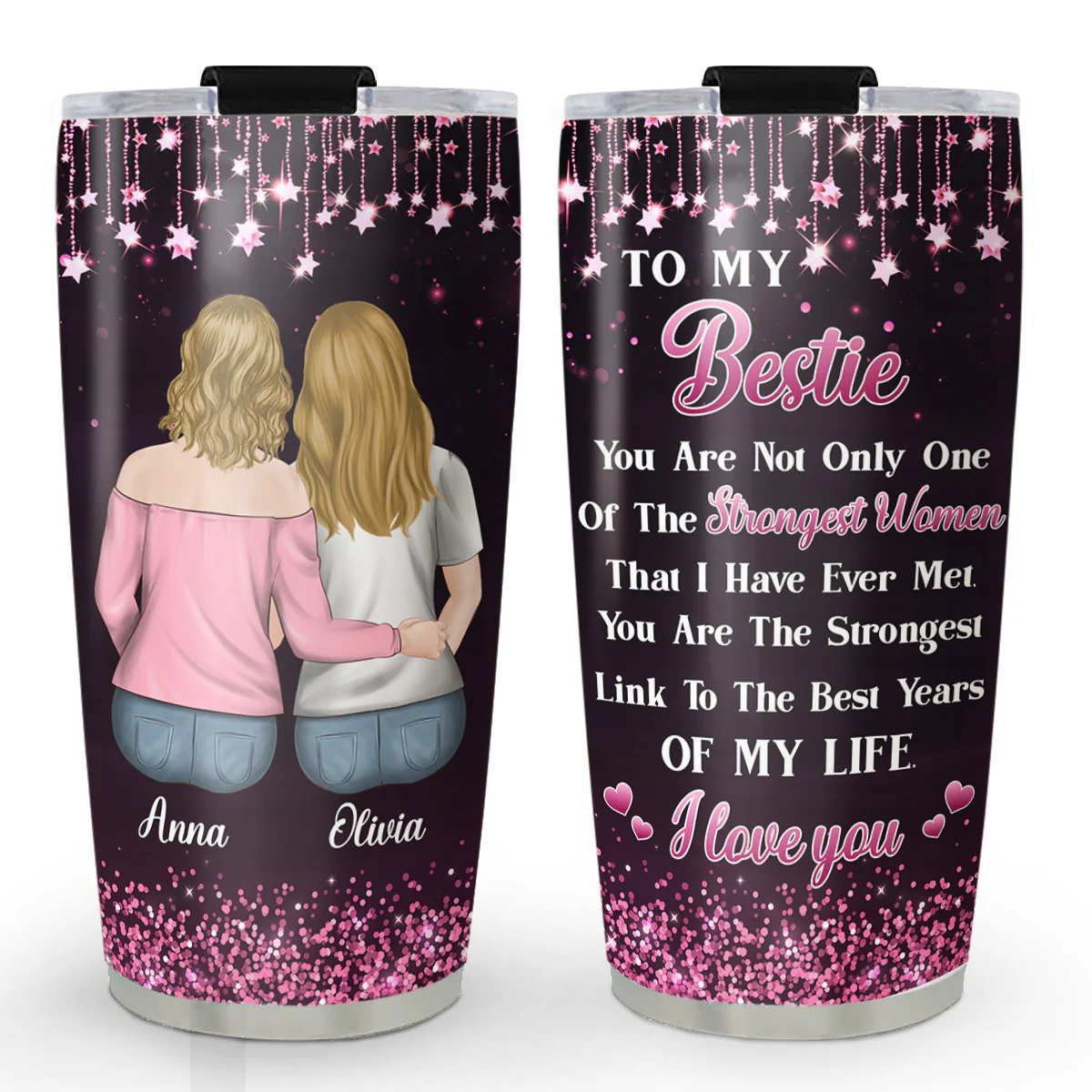The One I Have Met - Personalized Custom 3D Effect Tumbler