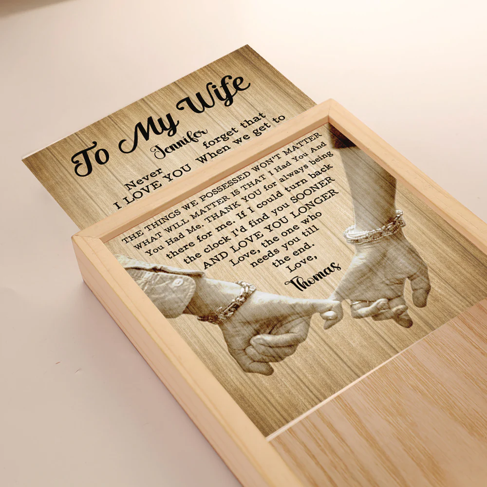 The One Who Needs You Till The End - Personalized Custom Frame Light Box - Image 3