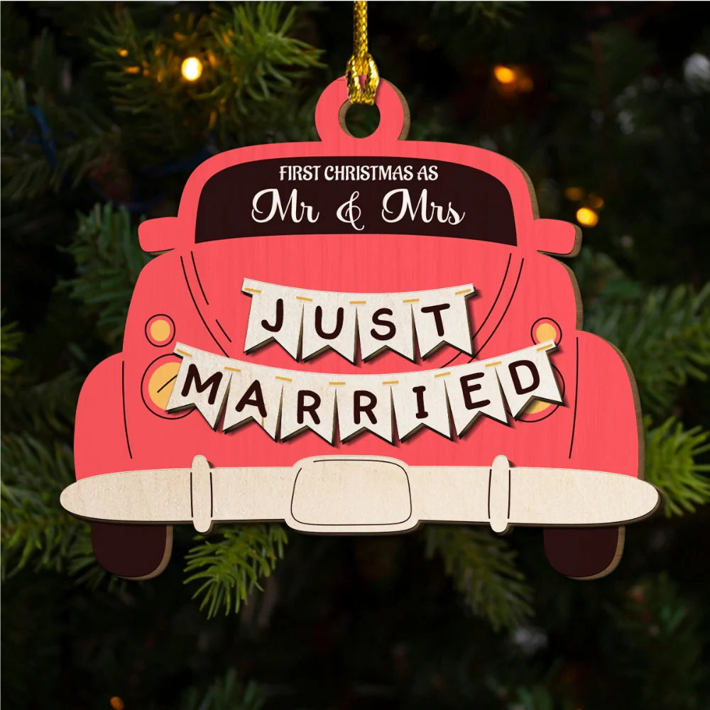 The Only Gift I Want This Year Is Your - Personalized Custom Freeshape 2-Layered Wood Ornament - Image 12