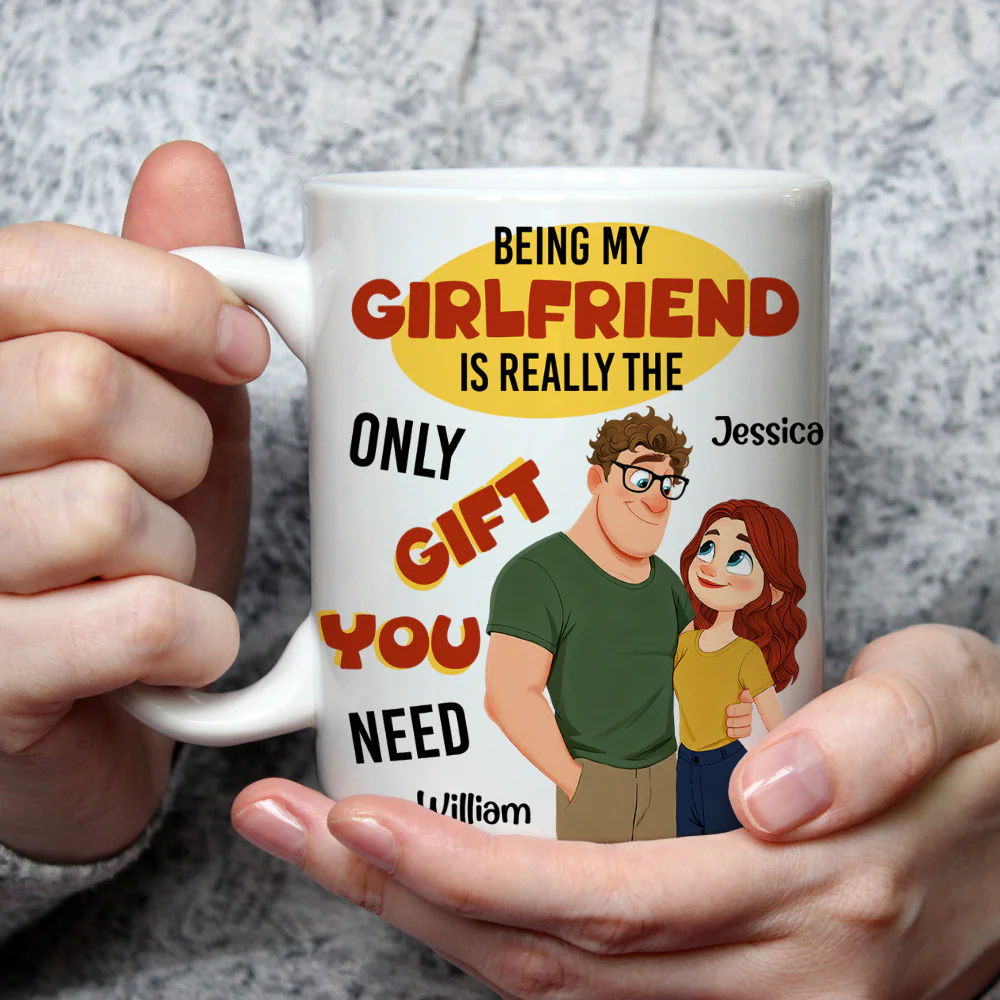 The Only Me You Need - Personalized Custom Coffee Mug - Image 2