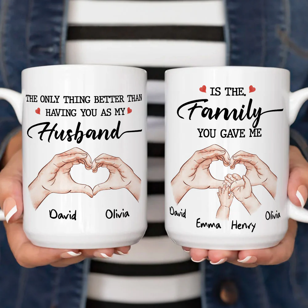 The Only Thing Better Husband Dad - Personalized Custom Coffee Mug - Image 6