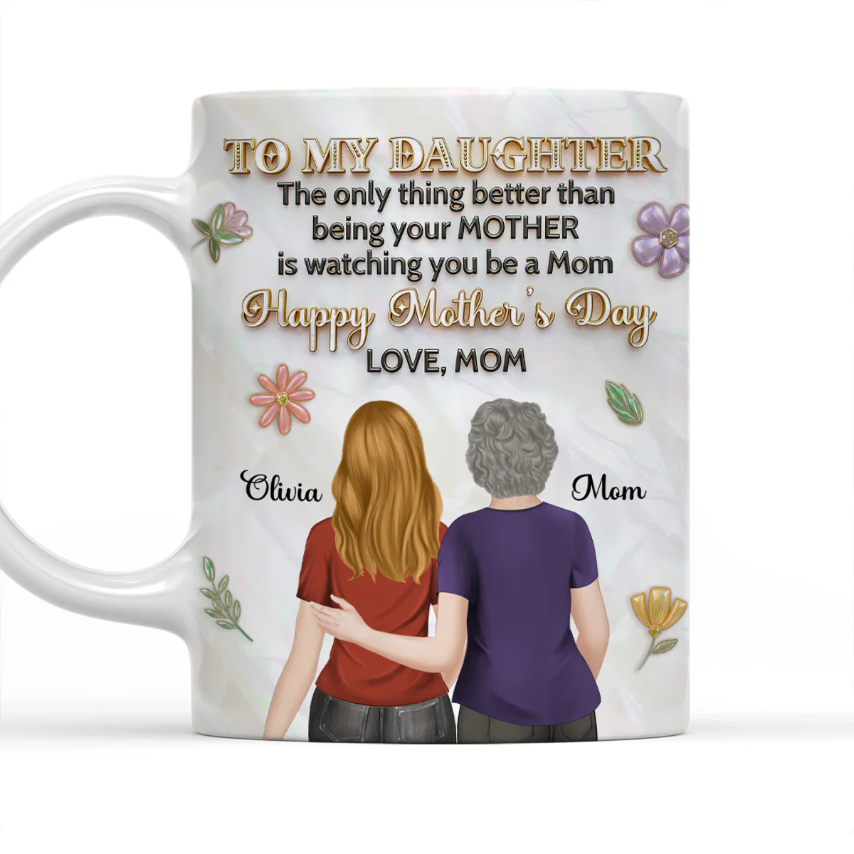 The Only Thing Better - Personalized Custom 3D Effect Mug