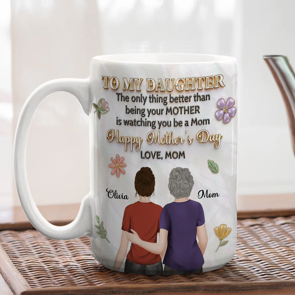 The Only Thing Better - Personalized Custom 3D Effect Mug - Image 2