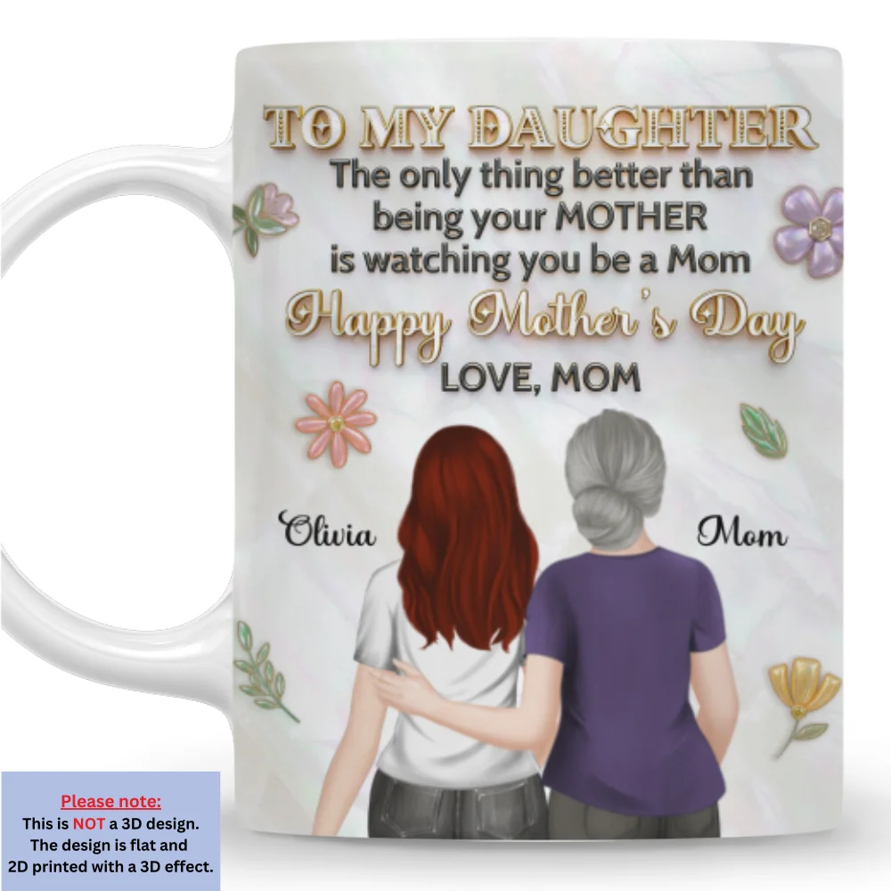 The Only Thing Better - Personalized Custom 3D Effect Mug - Image 8