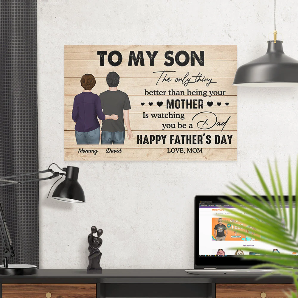 The Only Thing Better Than Being Your Mother - Personalized Custom Poster - Image 3