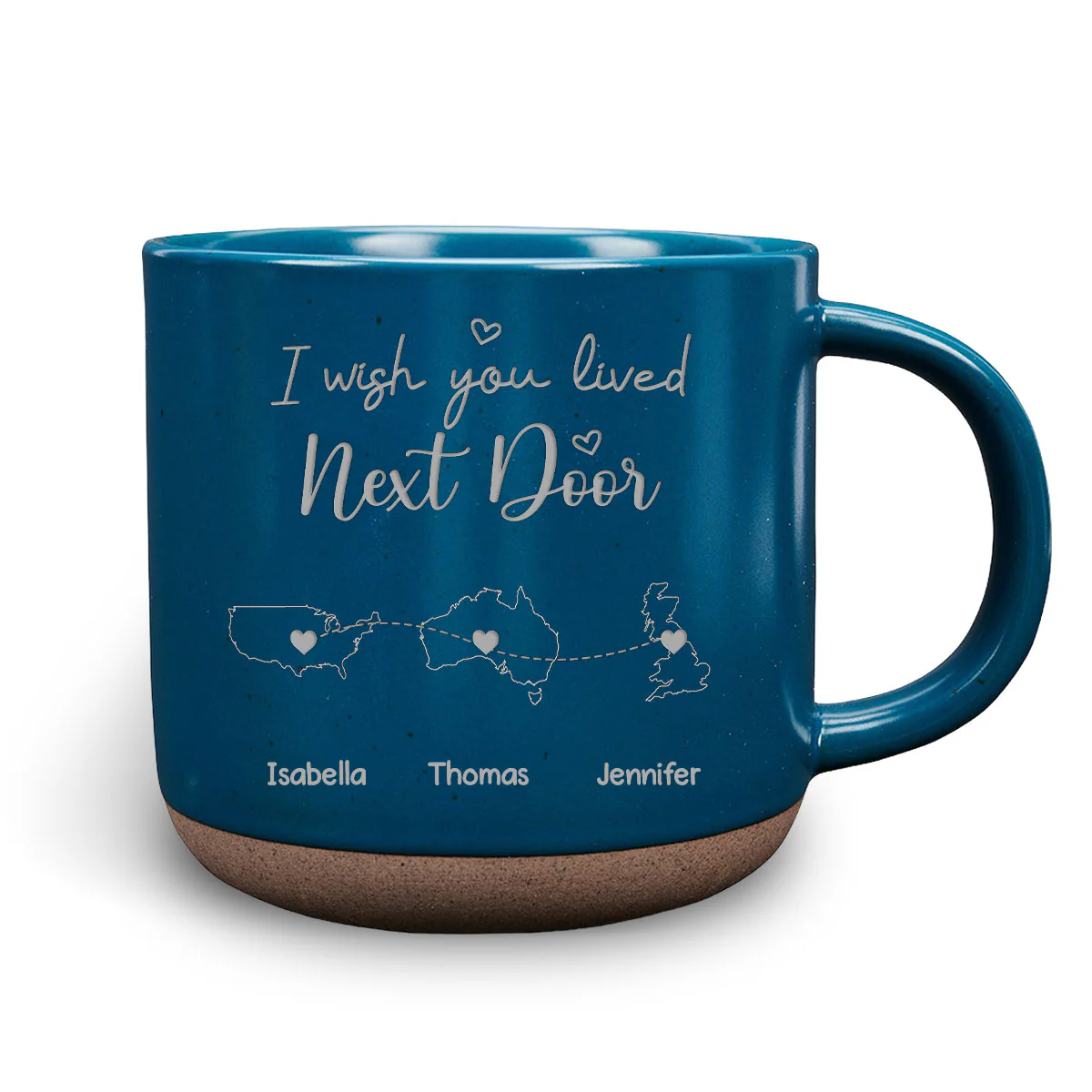 The Only Way To Have A Friend Is To Be One International - Personalized Custom Pottery Mug - Image 2