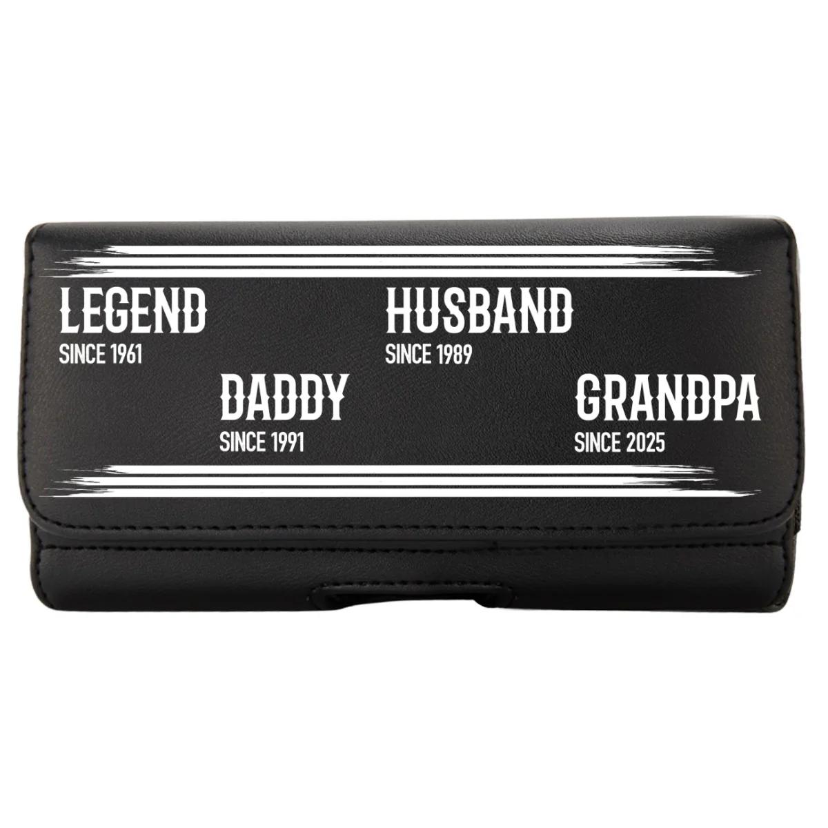 The Original Legend - Personalized Custom Leather Phone And Card Holster - Image 10