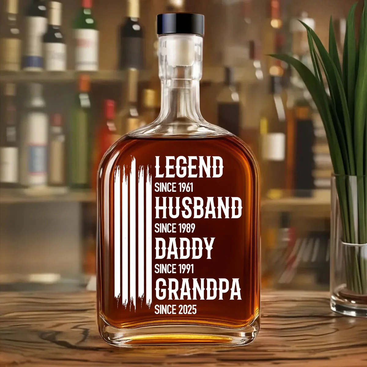 The Original Legend - Personalized Custom Spirits Decanter - Image 3