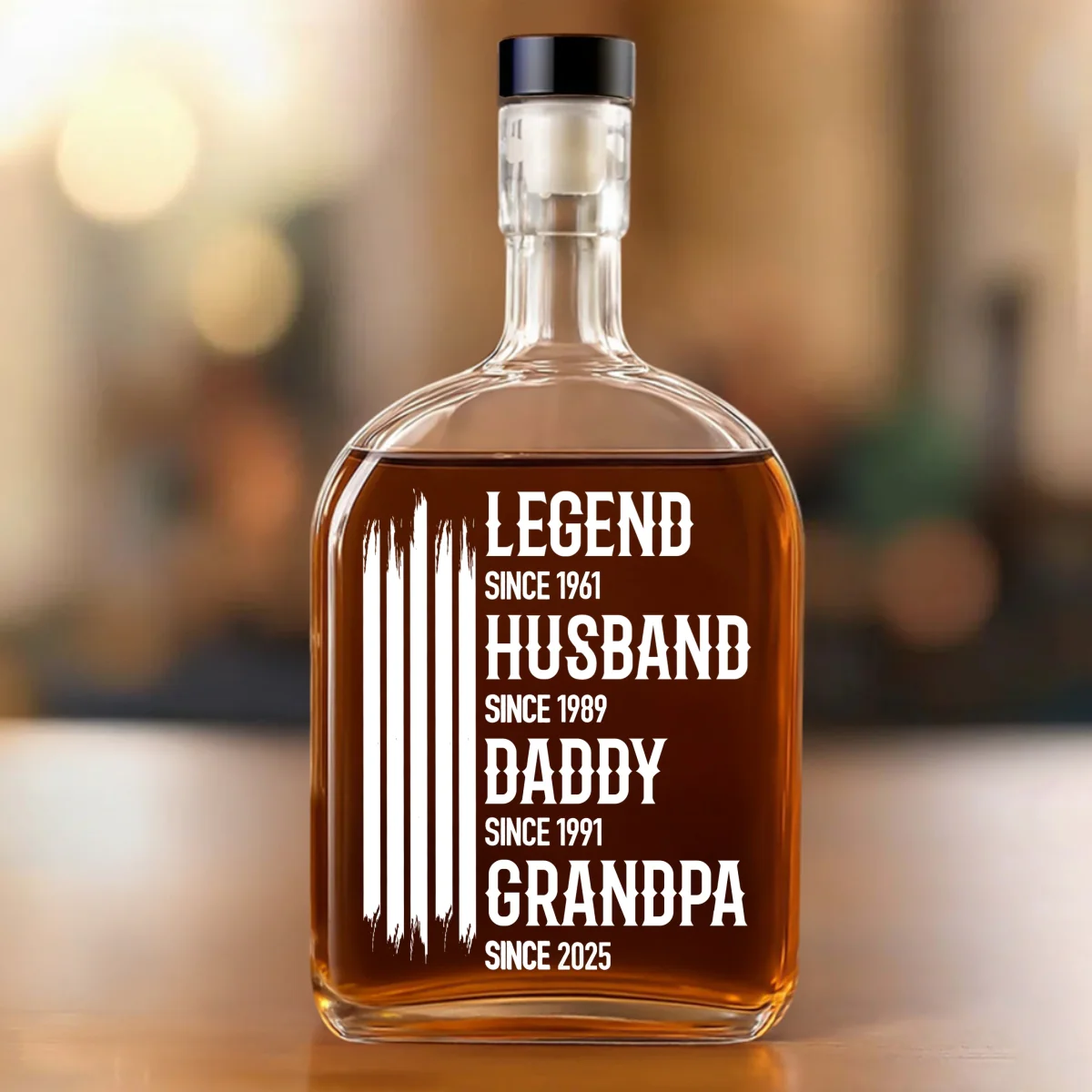 The Original Legend - Personalized Custom Spirits Decanter - Image 7