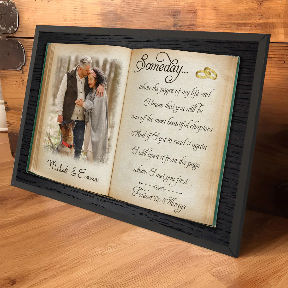 The Pages Of My Life - Personalized Custom Poster - Image 3