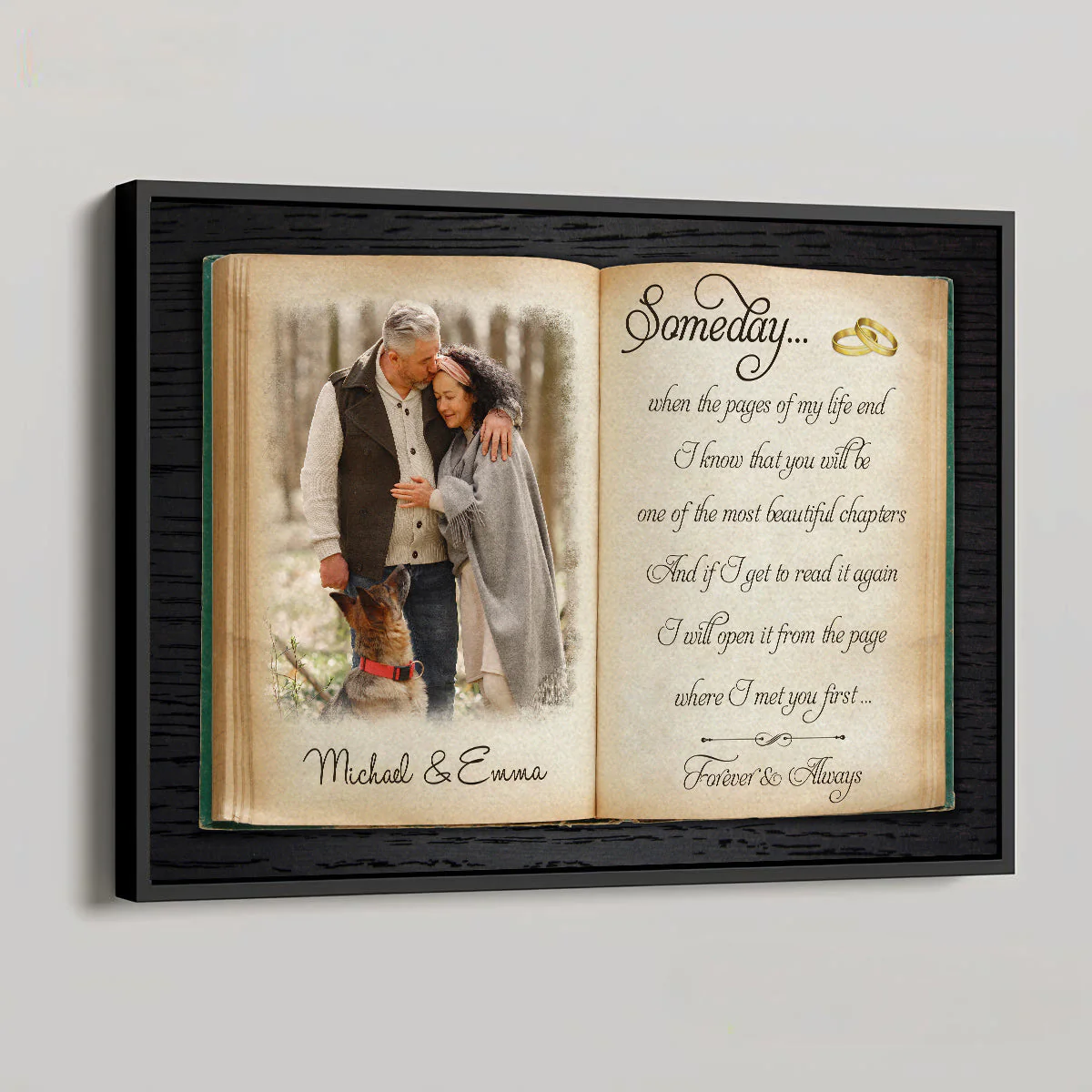 The Pages Of My Life - Personalized Custom Poster - Image 4